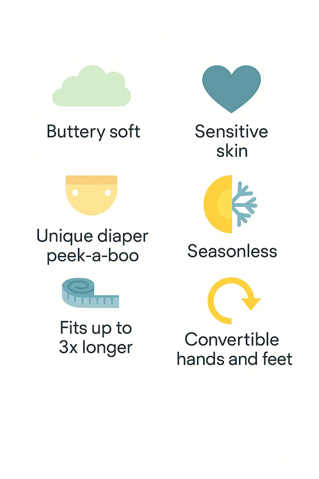 Peek-a-Boo Baby Sleeper Essentials